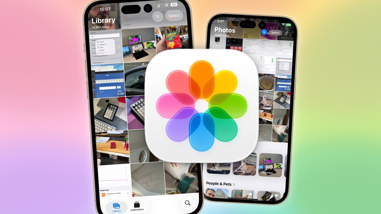 iOS 26和iOS 18照片对比