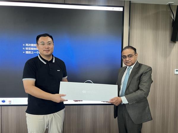 DeepWay深向总部接待巴基斯坦总领事一行