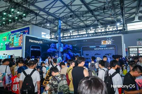 ChinaJoy首日直击：50+款鸿蒙游戏引爆玩家热潮