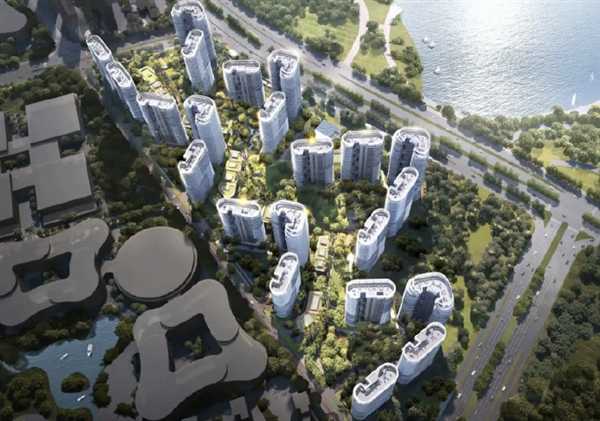 OPPO滨海湾高级人才房项目鸟瞰图