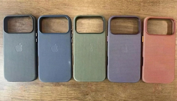 iPhone 17 Pro官方TechWoven编织手机壳曝光：共五款配色