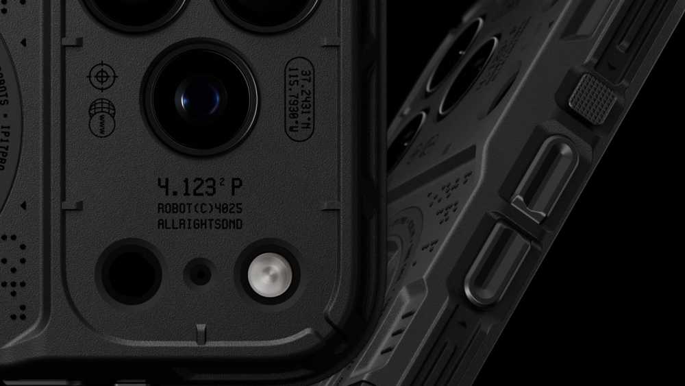 dbrand Tank保护壳实拍图：顶部凸起摄像头模组区域特写