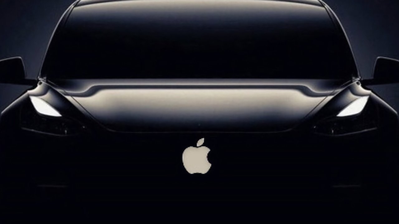 Concept rendering of Apple Car