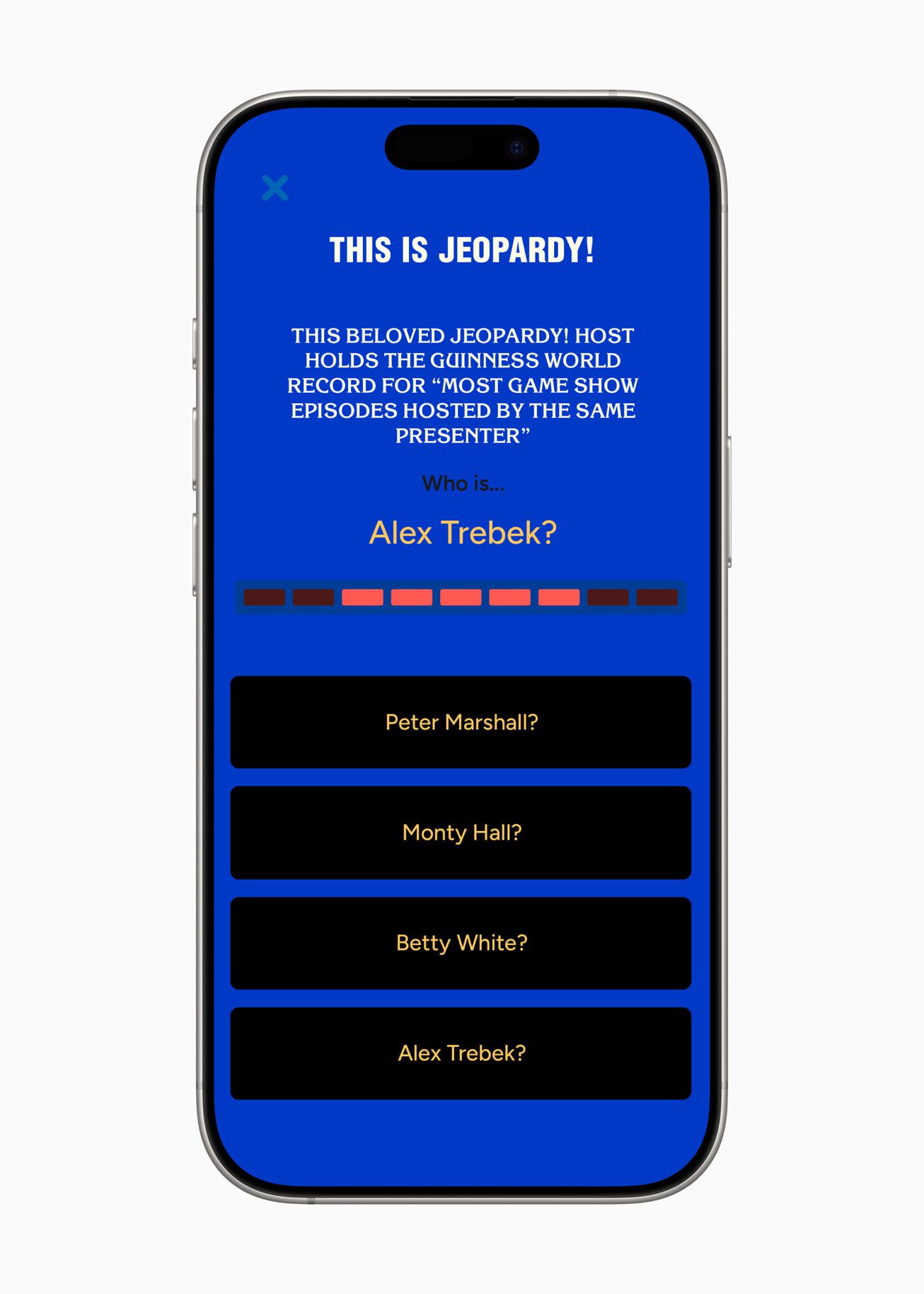 Apple Arcade Jeopardy