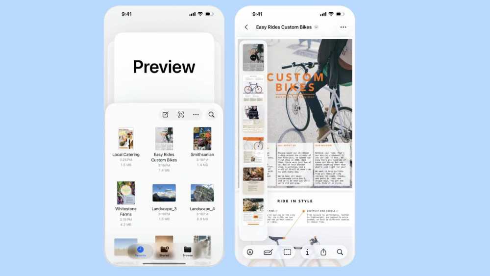 Apple Preview App iPhone