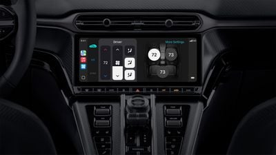 CarPlay Ultra Climate Controls