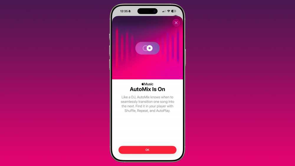 apple music automix ios 26
