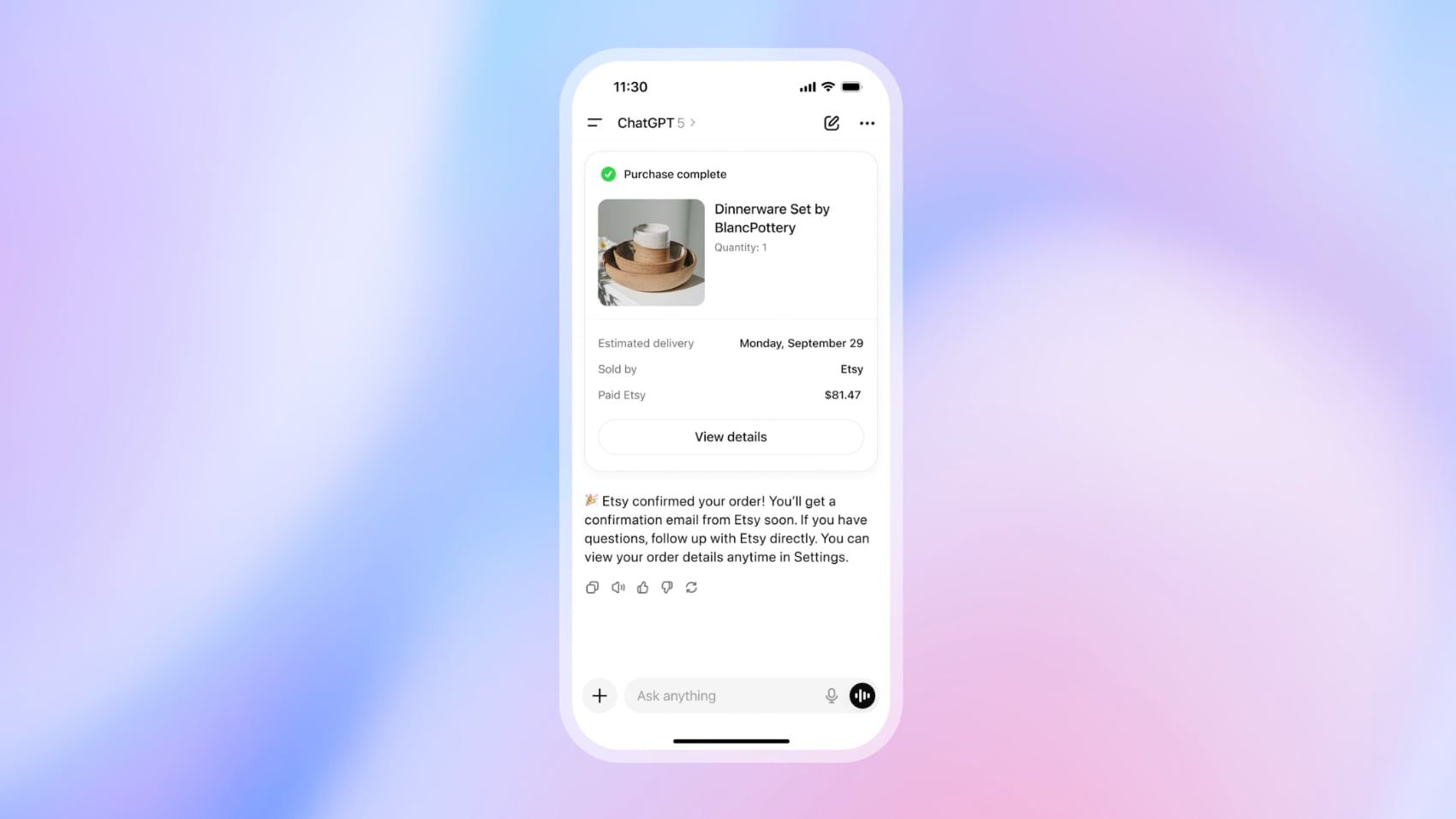 chatgpt instant checkout