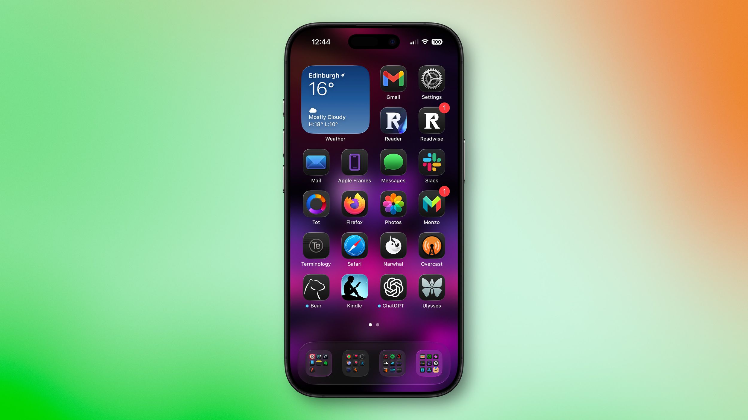 ios 26 liquid glass dark mode