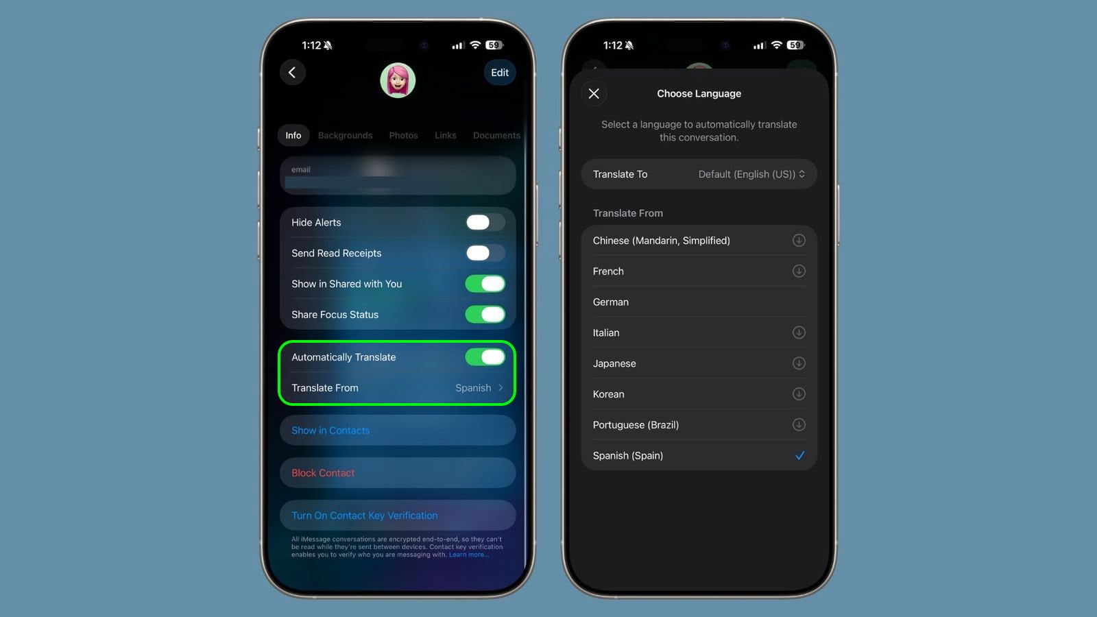 ios 26 select language messages 1