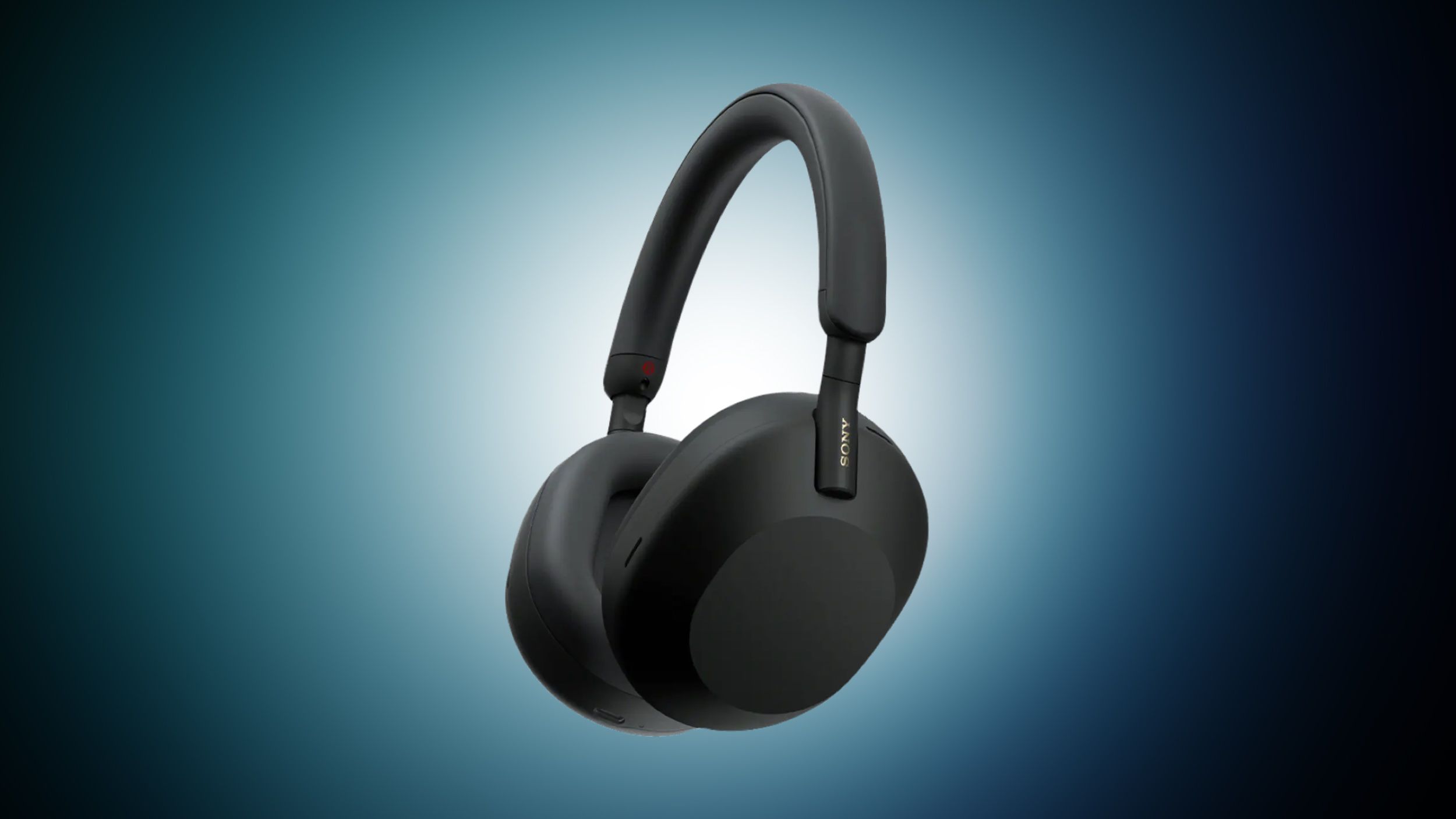sony headphones blue