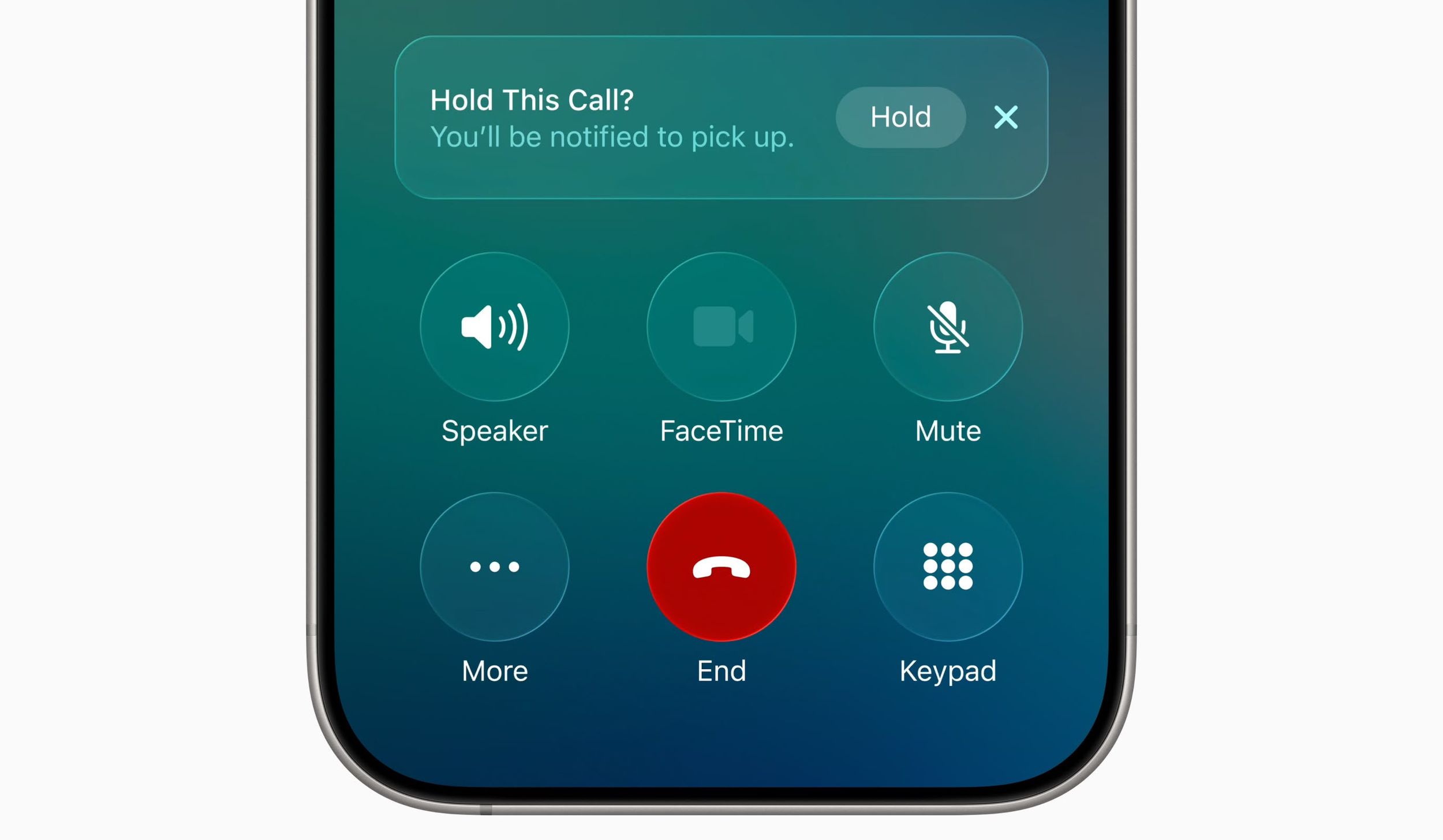 hold assist button ios
