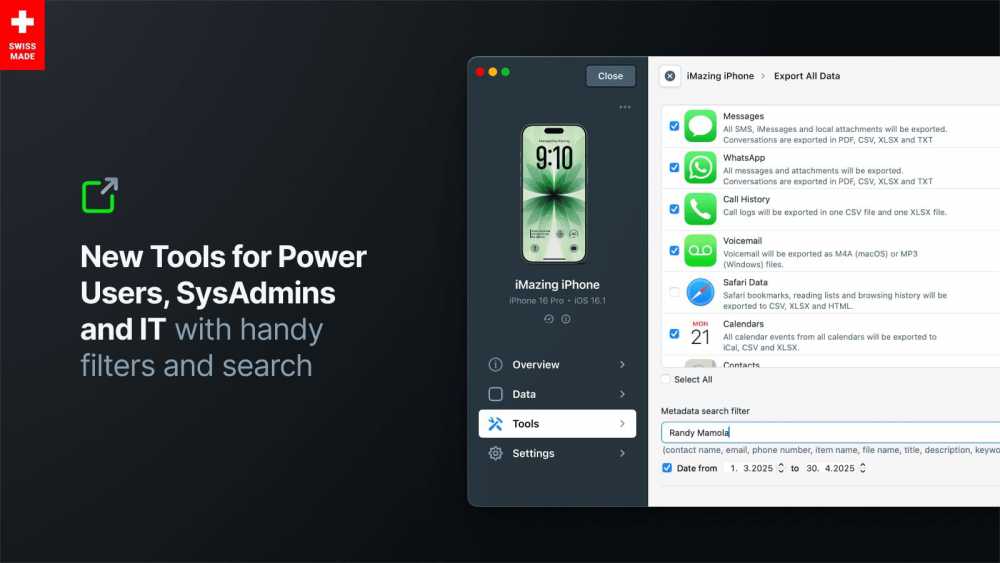 imazing business tools