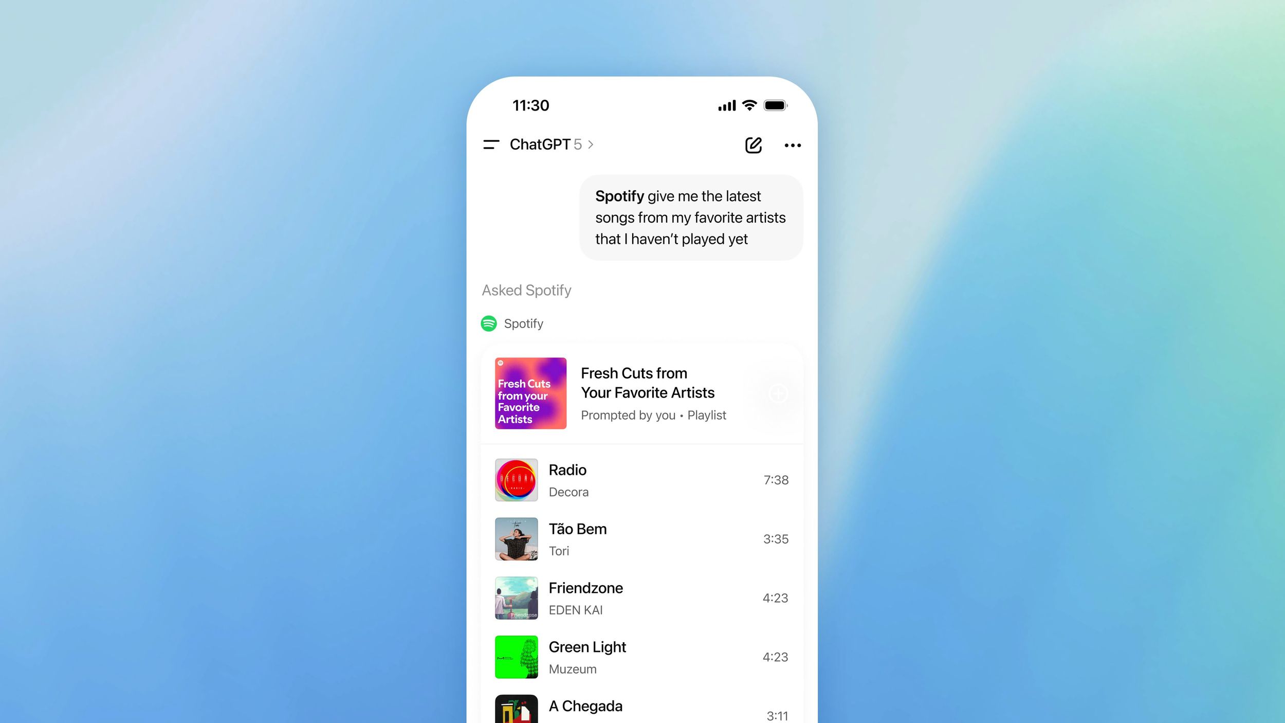 spotify chatgpt