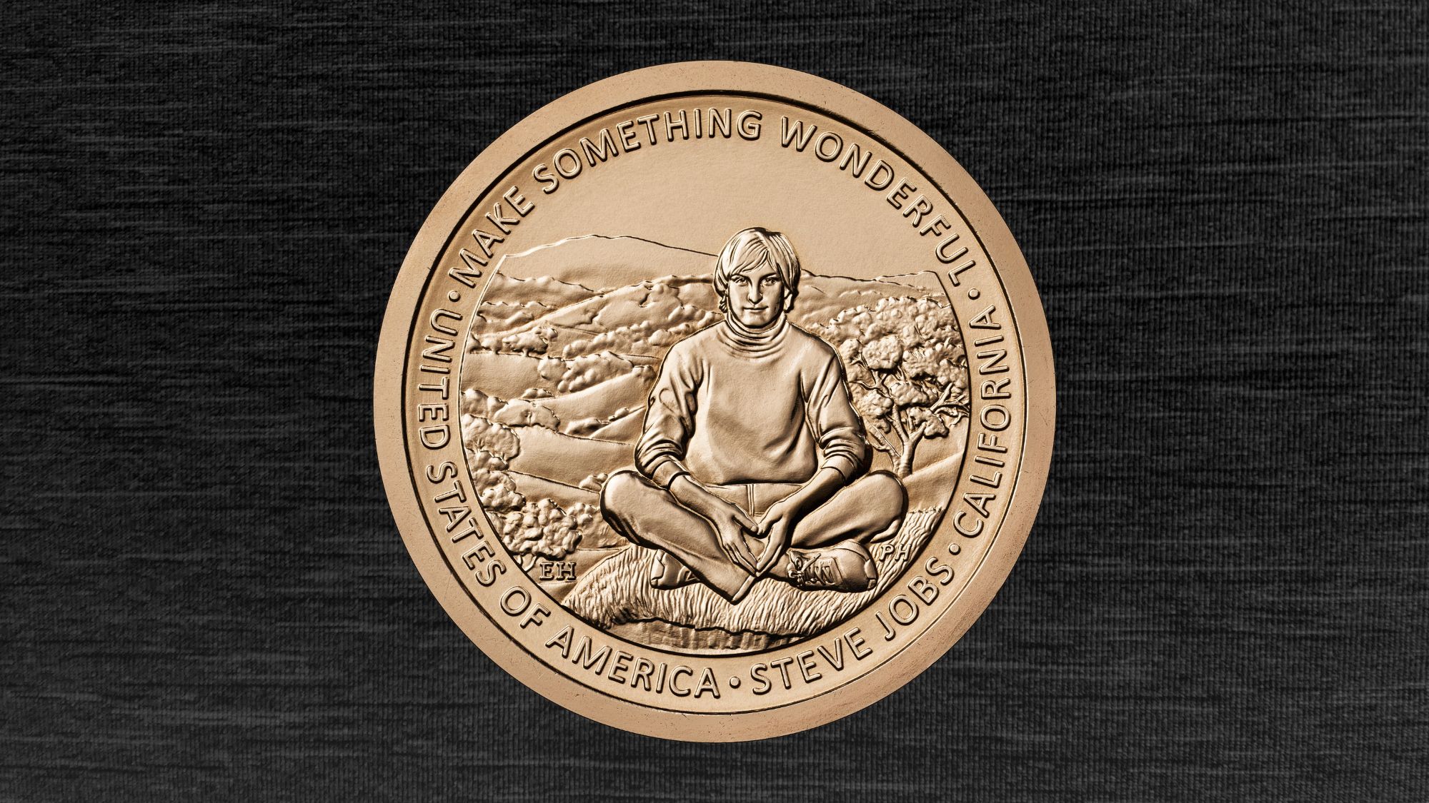 steve jobs coin