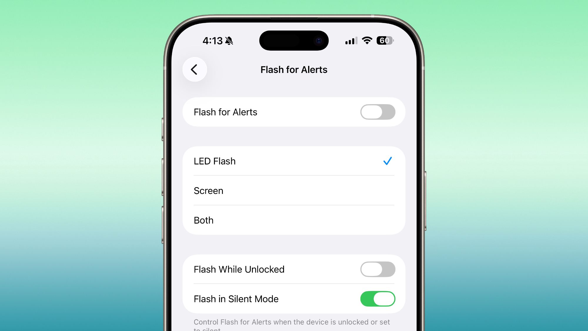 ios 26 2 flash alert