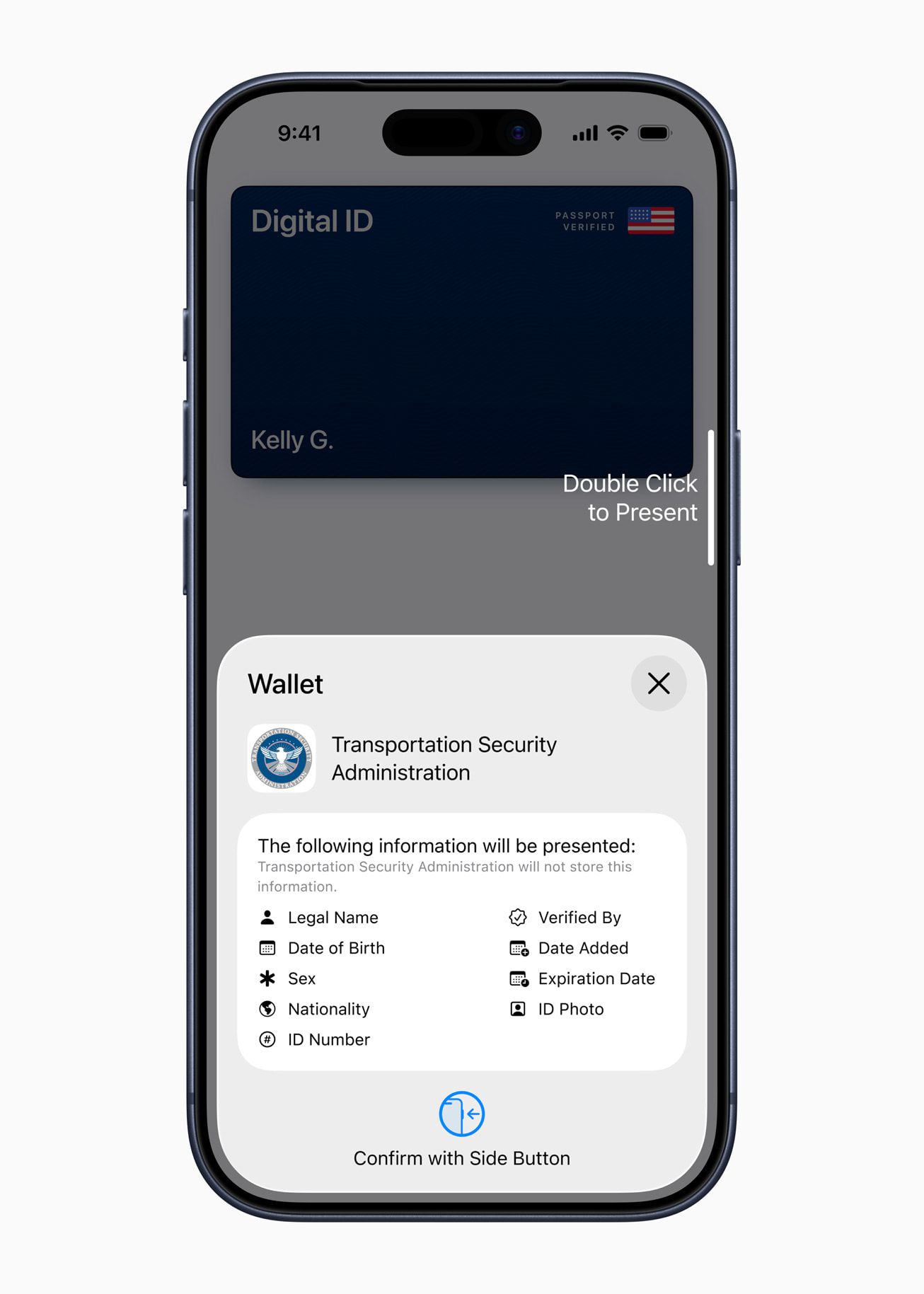 Digital ID Passport Apple Wallet