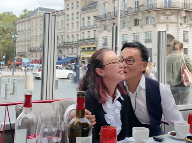 李国庆张丹红法国度假