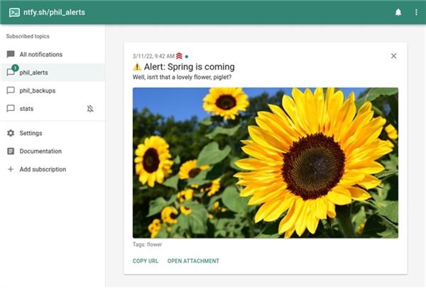 ntfy服务示意图