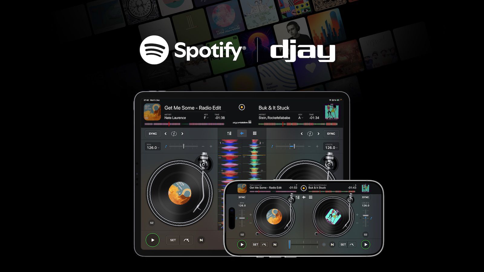 djay spotify ios ipados