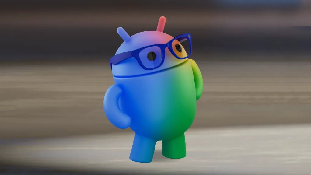 谷歌人工智能眼镜渲染图