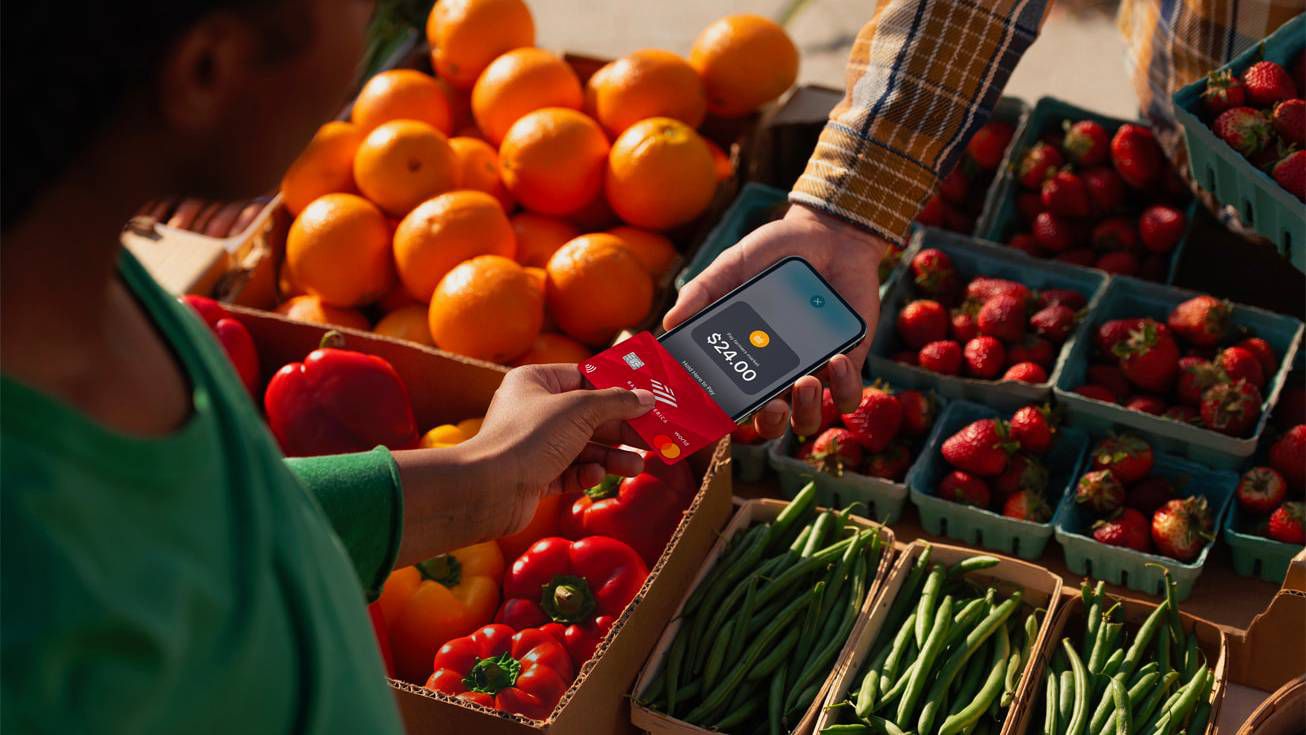 iPhone刷卡接收功能示意图