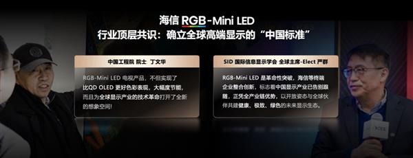 海信RGB-Mini LED技术原理示意