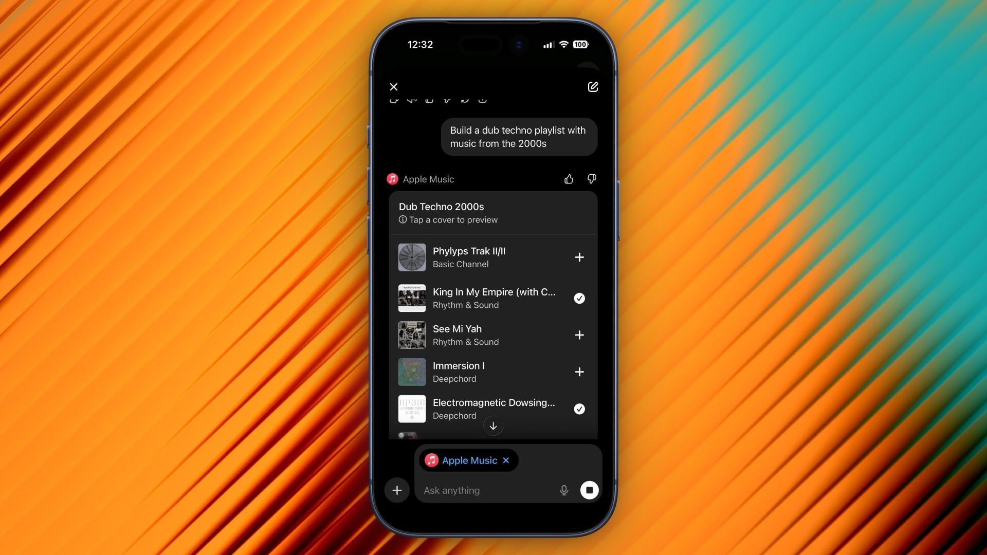 Apple Music ChatGPT集成界面