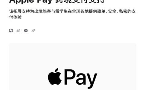 中国大陆Apple Pay终支持Visa卡 国行用户苦盼十年
