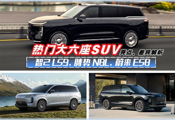 大6座新能源SUV推荐 看这三款热门谁更值得冲