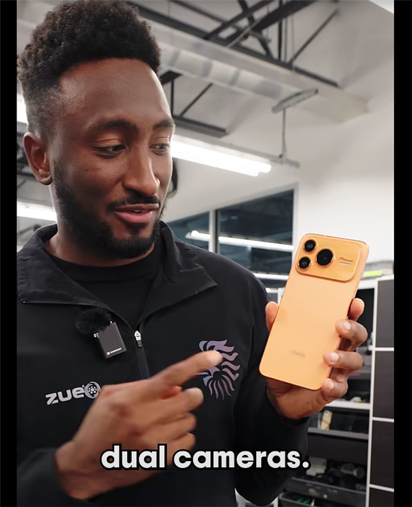 国产手机与iPhone 17 Pro外观对比图