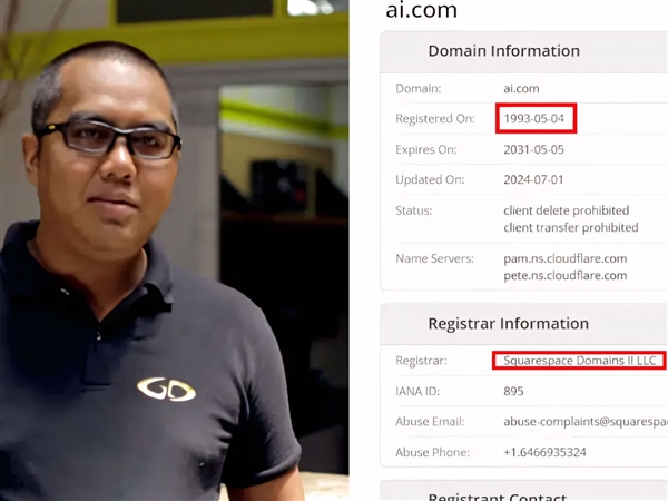 AI.com域名交易相关图片