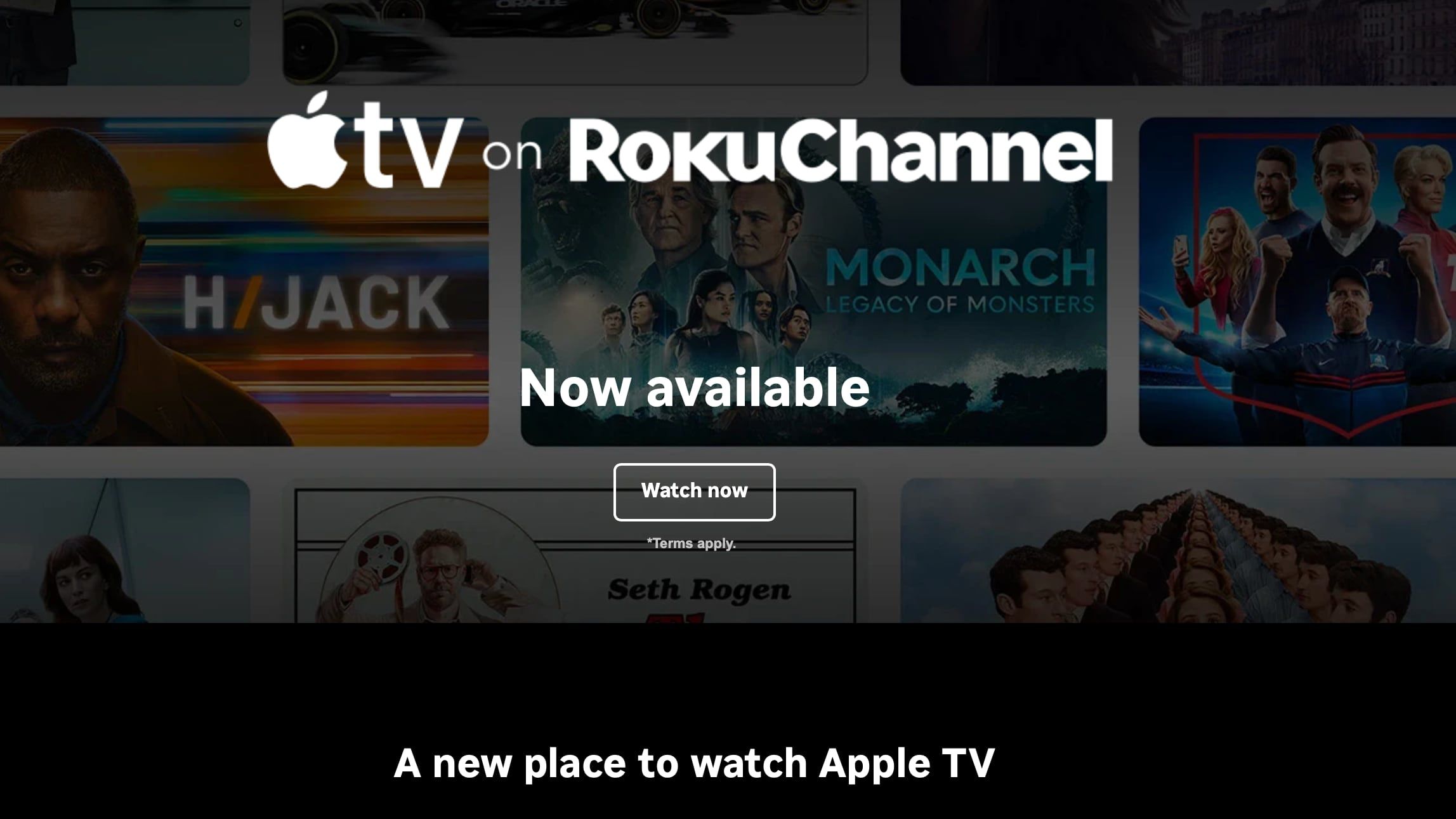apple tv on roku channel