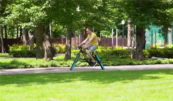 博主发明无轮自行车遭吐槽:这是外国版本的手工耿