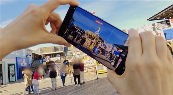 三星Galaxy S26 Ultra大幅度横向平移拍摄测试画面