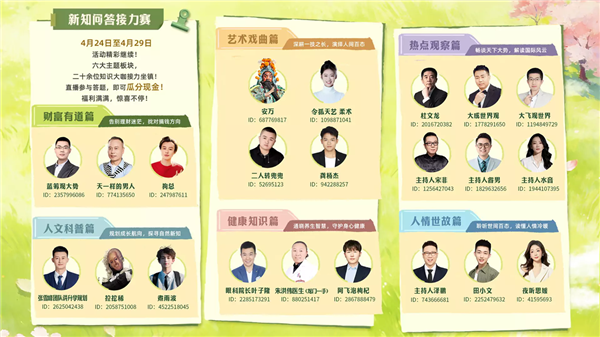 世界读书日 和快手一起开启“老铁知识百科·春日解惑季”