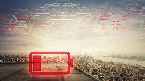 量子电池概念示意图