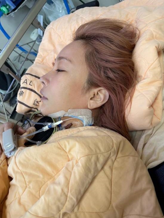 温岚因败血症一度进ICU