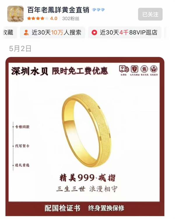 戒指检测结果