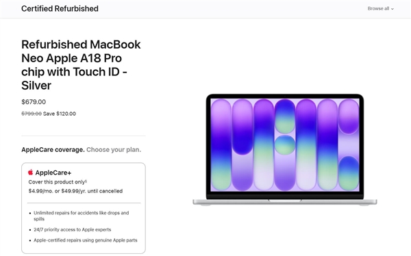 MacBook Neo键盘