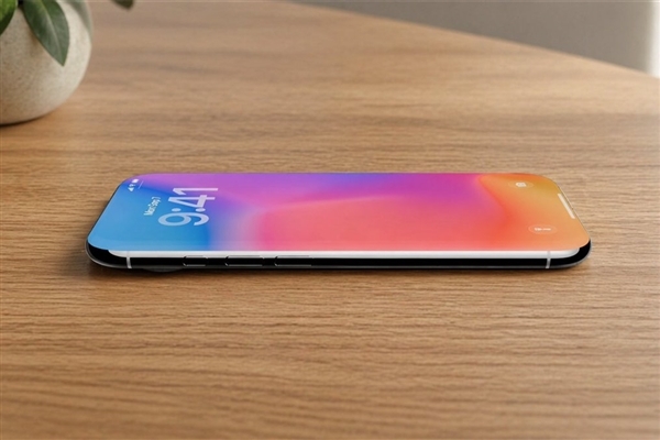 2028款iPhone正面渲染图