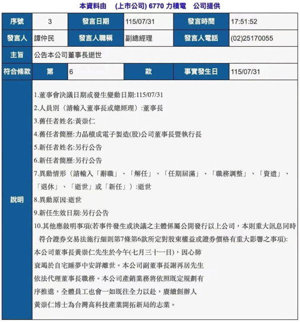 力晶半导体早期厂区