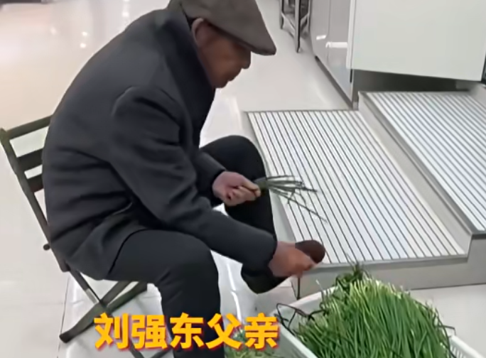 刘强东母亲在食堂工作