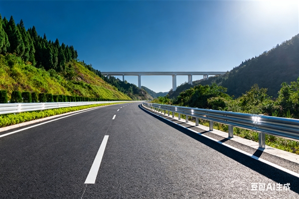 高速公路车流示意图