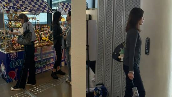 蔡少芬与闺蜜陈法蓉、洪欣逛街市 53岁身材苗条状态年轻