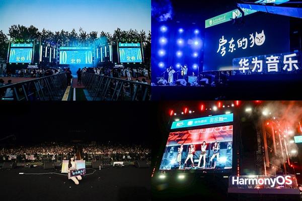 北外草坪音乐节现场